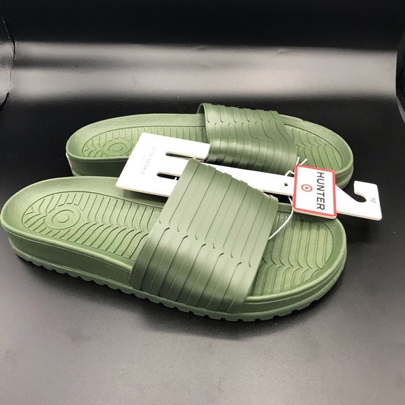 hunter flip flops mens